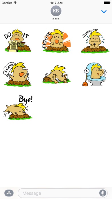 A Groundhog In A Hole Sticker screenshot 3