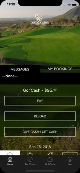 Game screenshot Eagle Mountain Golf Tee Times mod apk