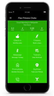flex fitness club iphone screenshot 1