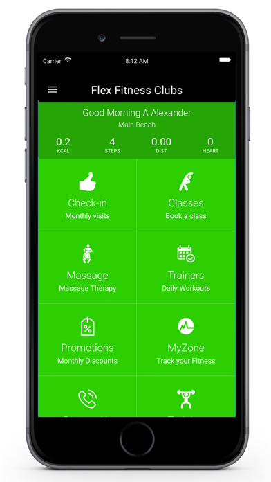 Screenshot #1 pour Flex Fitness Club