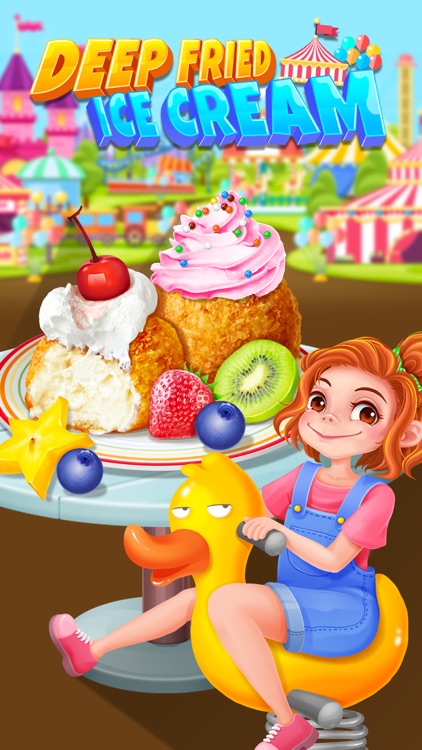 Deep Fried Ice Cream - Summer Desserts Food Maker screenshot-3