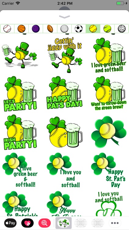 St Pat Sports MegaStickerPak screenshot-6
