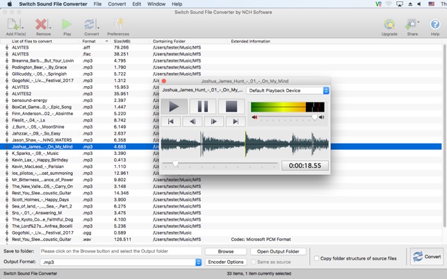 Switch Audio File Converter on the Mac App Store