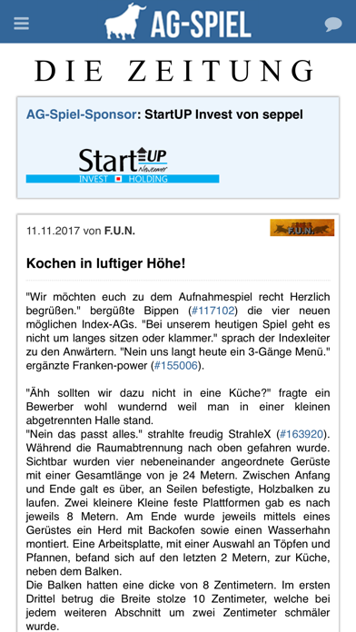 Screenshot #3 pour AG-Spiel.de - Das Börsenspiel