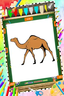 Game screenshot Toddler Animal Coloring Book hack