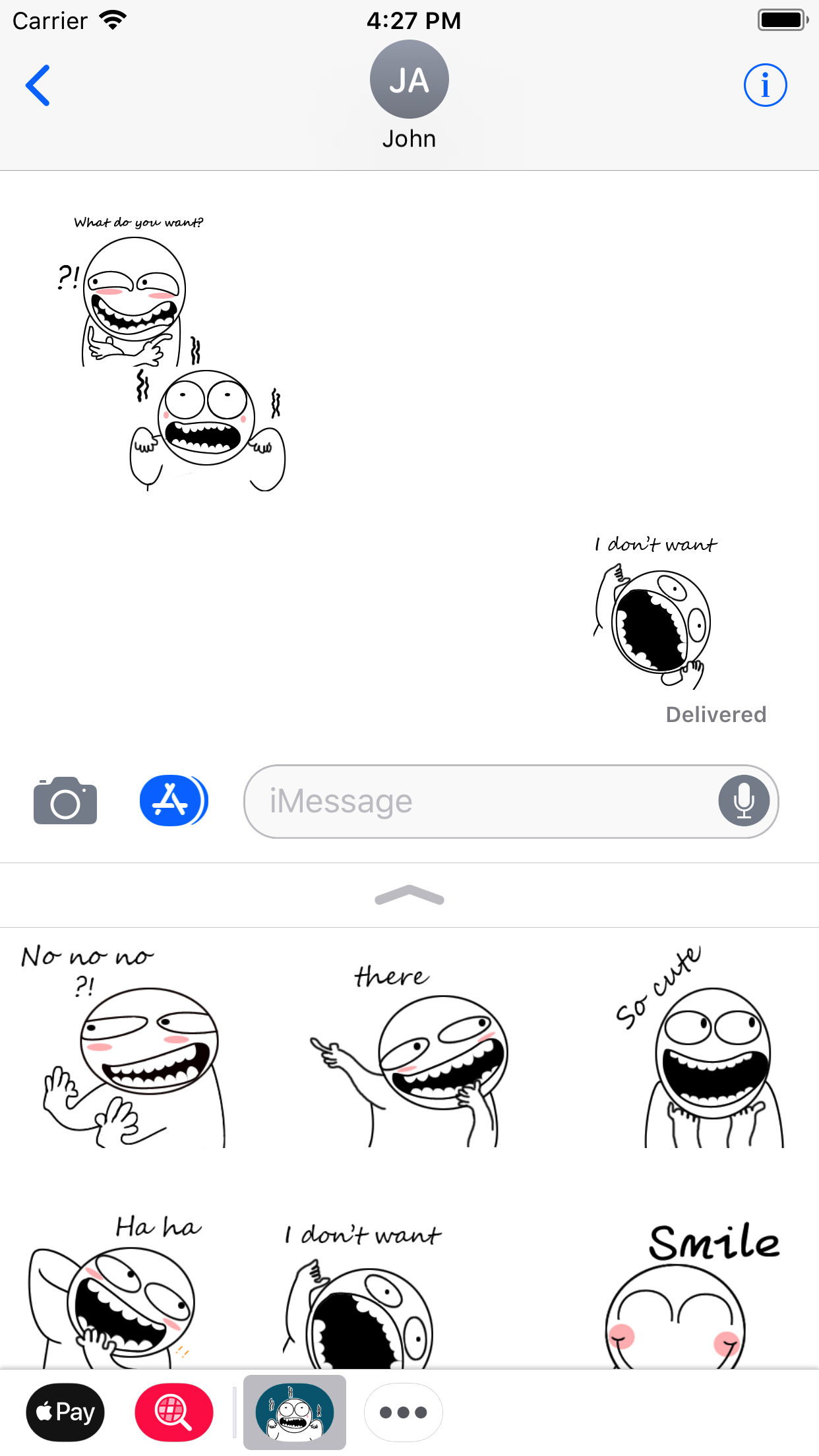Face Reactions Stickers screenshot 3