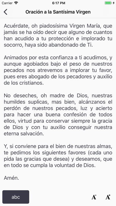 Novena al Divino Niño Jesús iPhone screenshot 5 - Lifestyle app