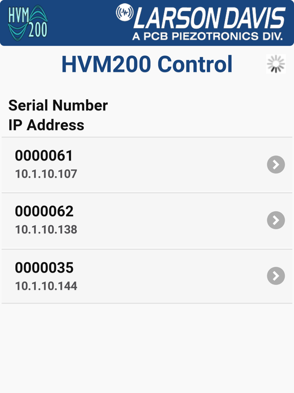 Screenshot #4 pour HVM200 Control