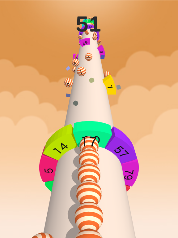 Helix Snake vs Twisty Block 3Dのおすすめ画像1