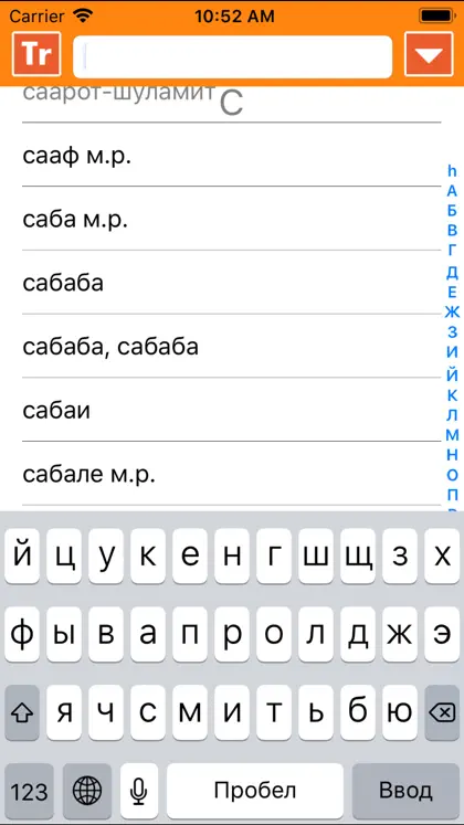IRIS Hebrew Russian Dictionary ekran görüntüsü 4 / 5