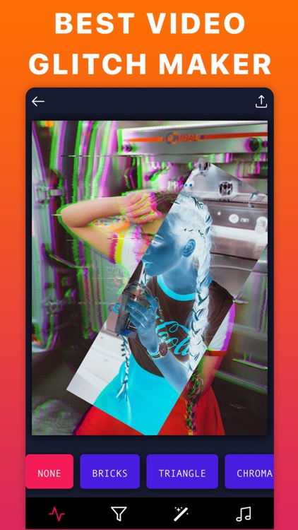 Glitch Video Photo 3D Effect.s screenshot-0