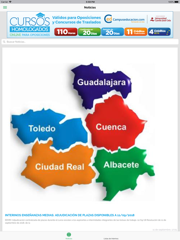 Screenshot #5 pour ANPE Albacete Sindicato