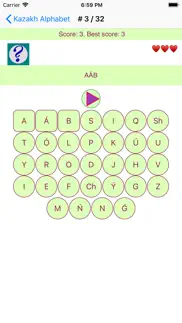 How to cancel & delete kazakh latin alphabet letters 2