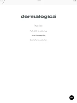 Dermalogica Intake Forms screenshot 2