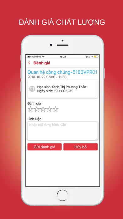 App screenshot
