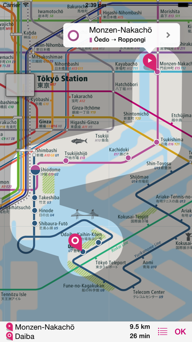 Screenshot #3 pour Tokyo Rail Map+ Lite • Yokohama, Saitama, Chiba