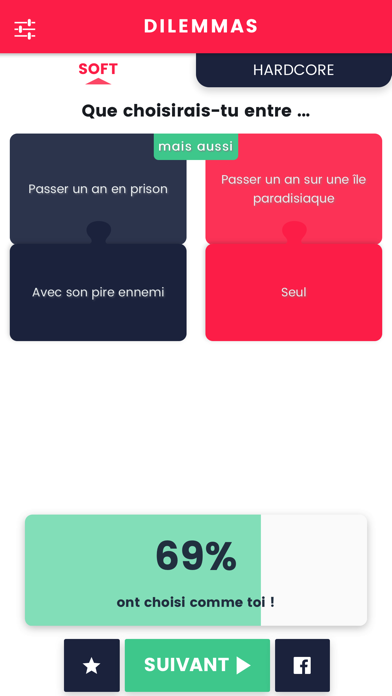 Screenshot #2 pour Dilemmas - Choix Croisés