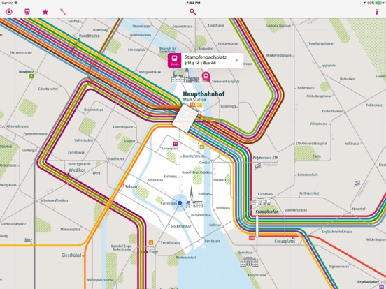 Screenshot #4 pour Zurich Rail Map Lite