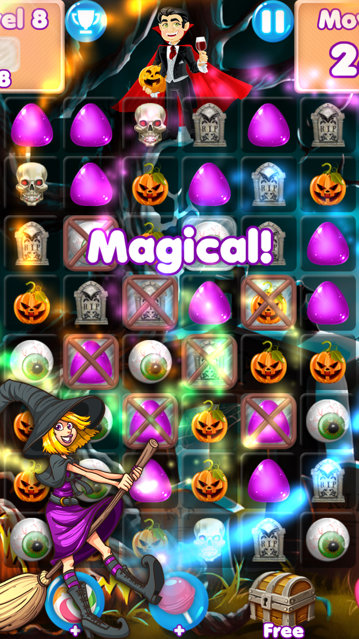 Halloween Treats & Candy Moves screenshot 5