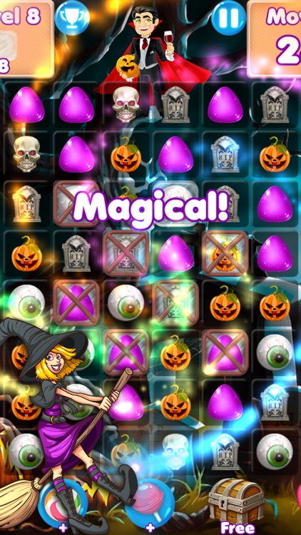 Halloween Treats & Candy Moves screenshot-3