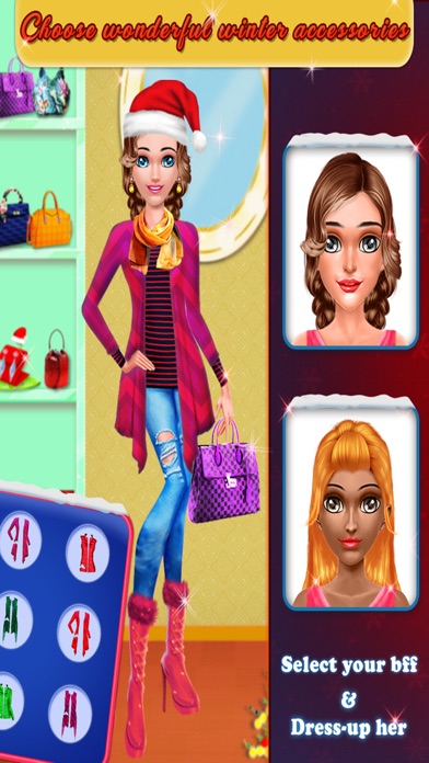 Winter Girl Fashion Style screenshot 4