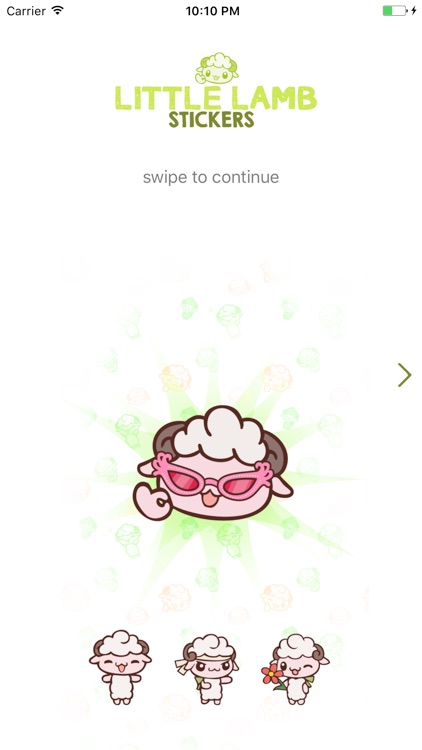 Little Lamb Emoji Stickers