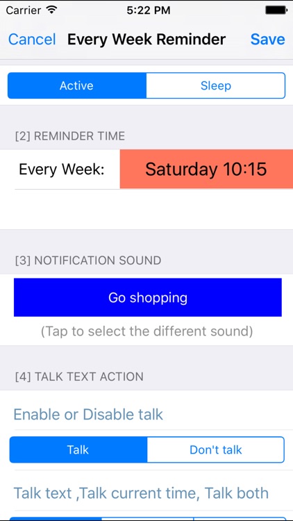 Talking Reminder Lite screenshot-5