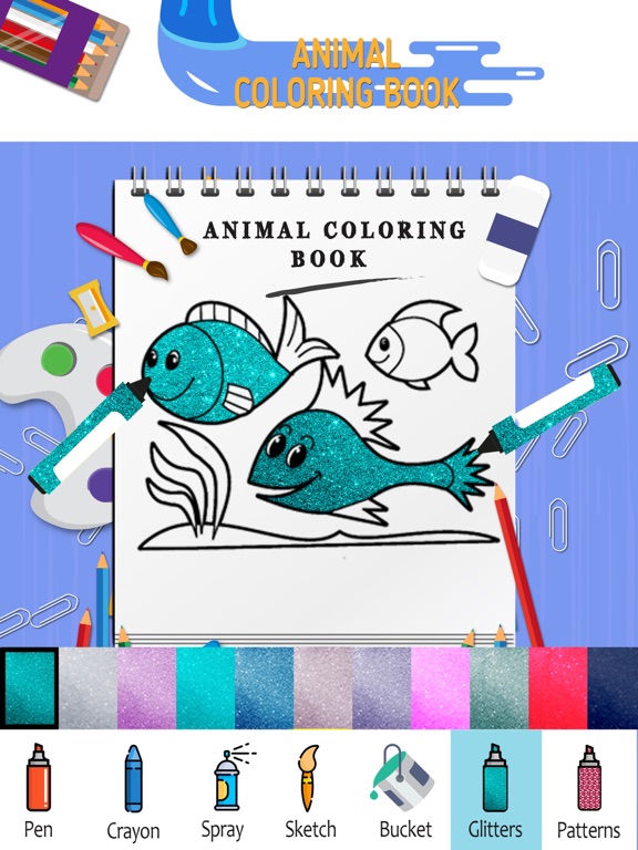 Kids Coloring Book free app pa