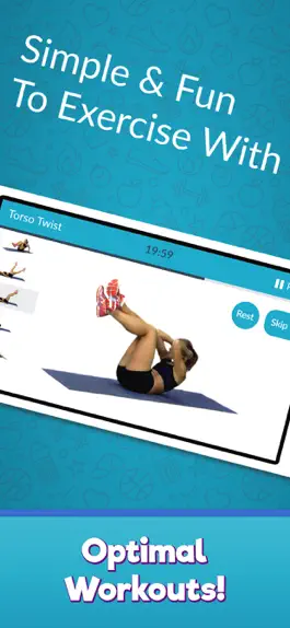 Game screenshot Abs Fitness Sit Ups Workouts apk