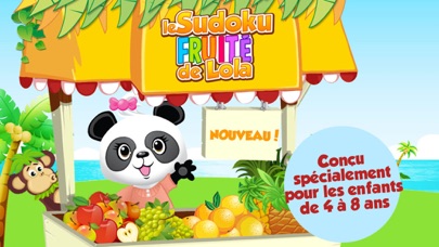 Screenshot #1 pour Le Sudoku à fruits de Lola