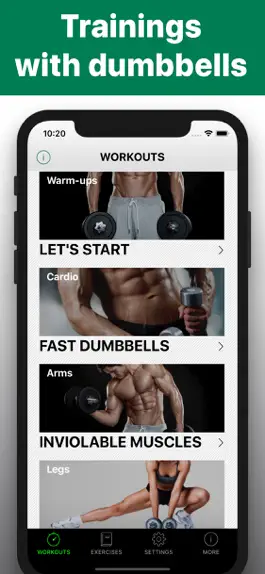 Game screenshot Dumbbell workout HIIT trainer mod apk