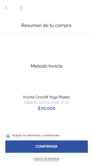 Invicta Crossfit Yoga PilatesCaptura de pantalla de1