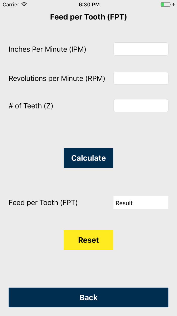 Machinists Calculator