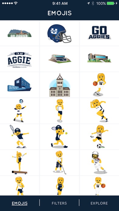 Utah State Emojis & Filters screenshot 3
