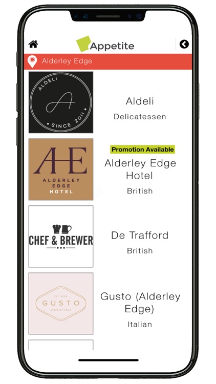 Appetite The Eating Out App screenshot-4