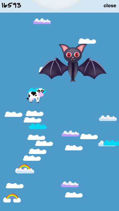 Screenshot #2 for Cow Jump: The steaks are high