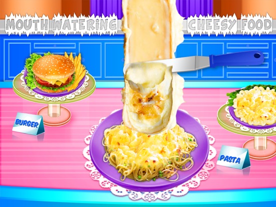 Melted Wheel Of Cheese Foods! iPad screenshot