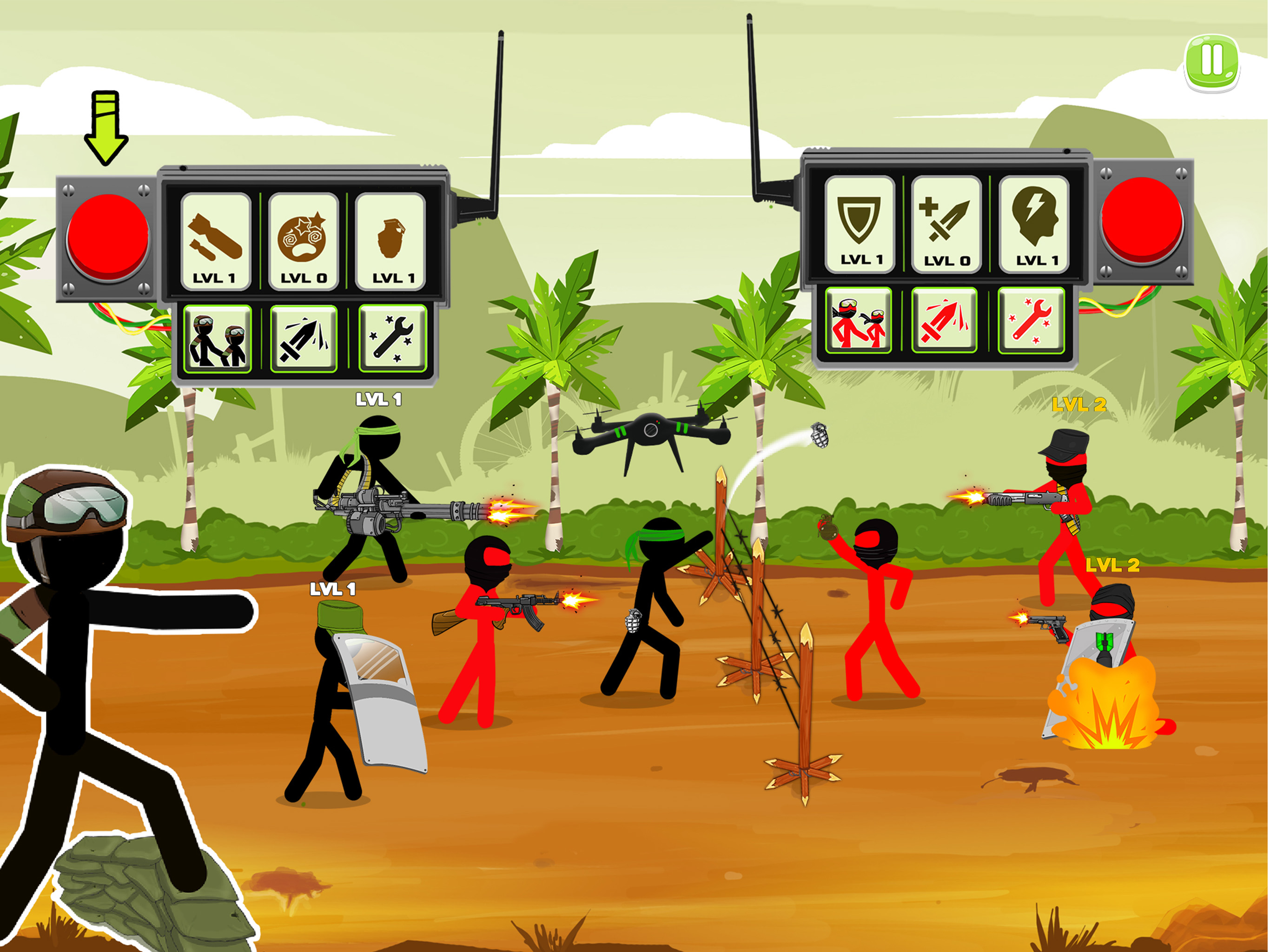 Stickman Army : Team Battle screenshot 9