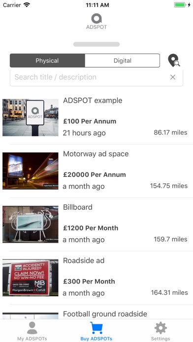 ADSPOT screenshot 2