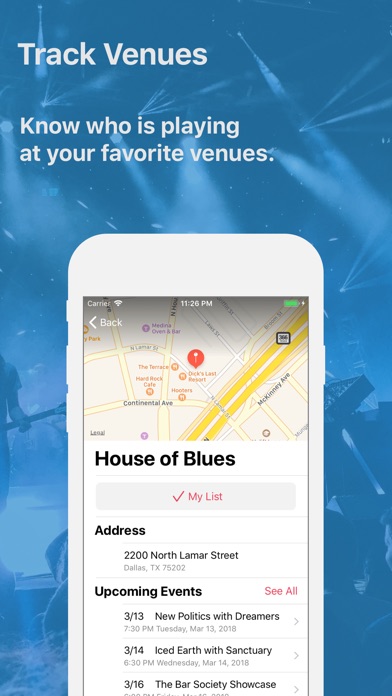 Set List - Concert Tracker screenshot 4