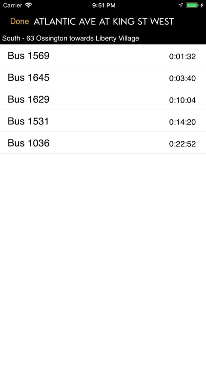 TTC Bus Map