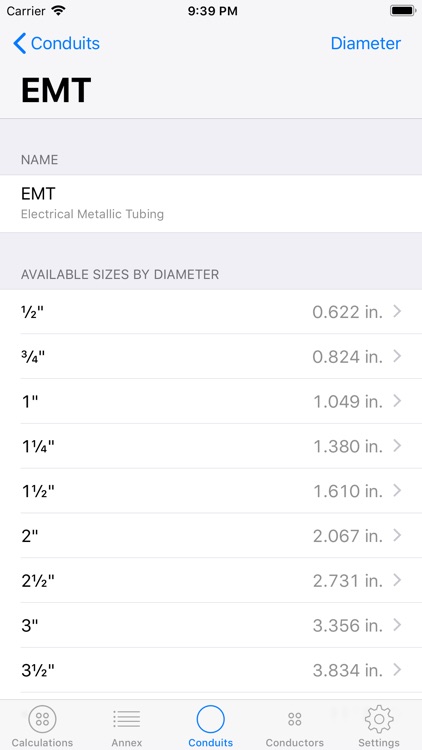 Conduit Fill Calculator