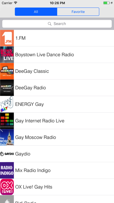 Screenshot #1 pour Radio LGBT