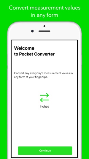 Pocket Converter - Measurement