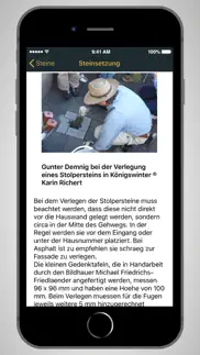 stolpersteine iphone screenshot 2