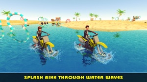 Kids Water Motorbike Surfing & Fun Game screenshot #3 for iPhone