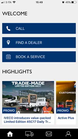 IVECO screenshot 2