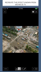 Tilt Shift Focus screenshot