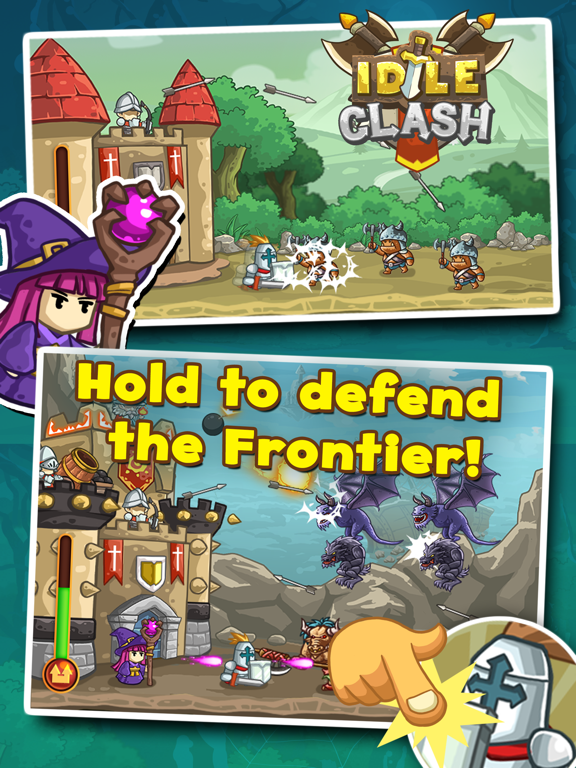 Screenshot #2 for Idle Clash - Frontier Defender