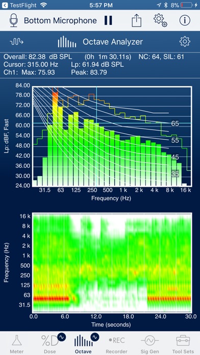 SoundMeter X screenshot 2